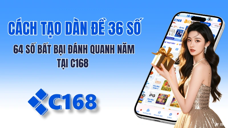 Cách Tạo Dàn Đề 36 Số, 64 Số Bất Bại Đánh Quanh Năm Tại C168 2 Cách Tạo Dàn Đề 36 Số, 64 Số Bất Bại Đánh Quanh Năm Tại C168